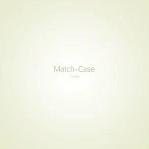 Задачи match-case